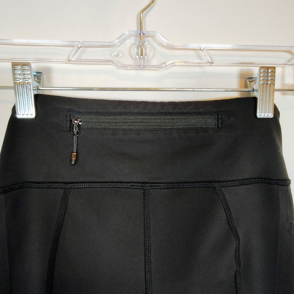 Lululemon Crop Leggings Women's 4 Black Speed Up Pockets Yoga Workout NWOT - Picture 6 of 11